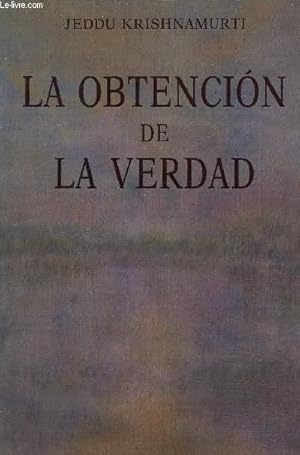 Imagen del vendedor de LA OBTENCION DE LA VERDAD. a la venta por Le-Livre