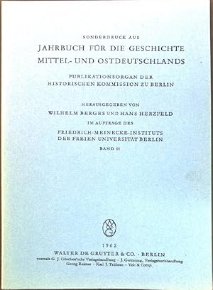 Immagine del venditore per Max Vasmer; Sonderdruck aus: Jahrbuch fr die Geschichte Mittel- und Ostdeutschlands, Band 11; venduto da books4less (Versandantiquariat Petra Gros GmbH & Co. KG)