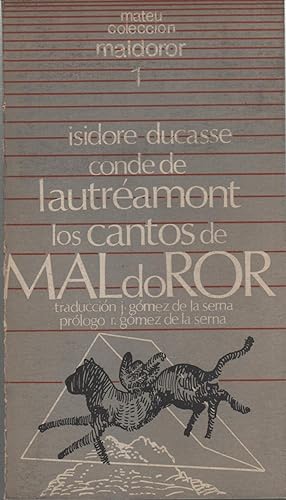 Bild des Verkufers fr LOS CANTOS DE MALDOROR Prlogo de Ramn Gmez de la Serna zum Verkauf von Librera Hijazo