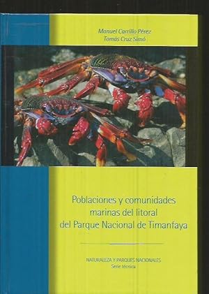 Imagen del vendedor de POBLACIONES Y COMUNIDADES MARINAS DEL LITORAL DEL PARQUE NACIONAL DE TIMANFAYA a la venta por Desvn del Libro / Desvan del Libro, SL