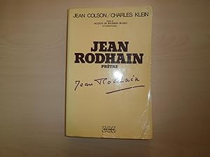 Seller image for JEAN RODHAIN PRETRE for sale by Le temps retrouv