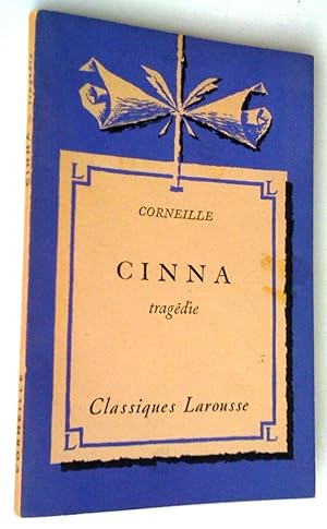 Image du vendeur pour Cinna. Tragdie mis en vente par Claudine Bouvier