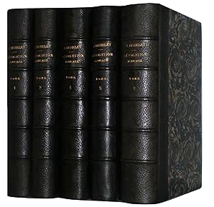 Histoire De La Révolution Française Imprimée Pour Le Centenaire De 1789 - 5 Volumes (complet)