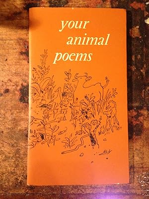 Imagen del vendedor de Your Animal Poems a la venta por Ripping Yarns