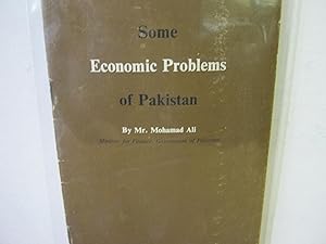 Some Economic Problems of Pakistan