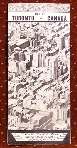 Seller image for [1932] MAP OF TORONTO CANADA for sale by THE BOOK VAULT