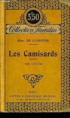 Seller image for LES CAMISARDS / TOME 2. for sale by Le-Livre