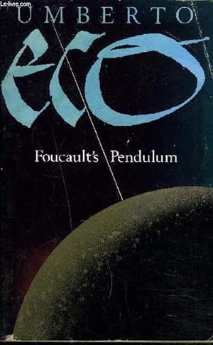 Immagine del venditore per FOUCAULT'S PENDULUM. venduto da Le-Livre