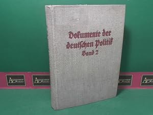 Bild des Verkufers fr Der Aufbau des deutschen Fhrerstaates 1934. (= Dokumente der Deutschen Politik. Band 2). zum Verkauf von Antiquariat Deinbacher