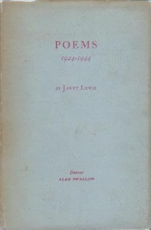 POEMS 1924-1944.