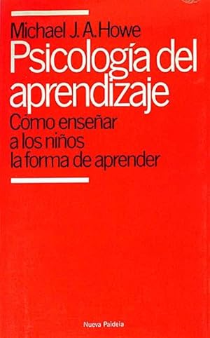 Imagen del vendedor de Psicologa del aprendizaje a la venta por LibroUsado | TikBooks