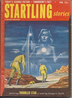 Bild des Verkufers fr STARTLING Stories: February, Feb. 1953 ("Troubled Star") zum Verkauf von Books from the Crypt