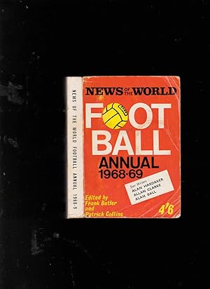 Imagen del vendedor de News of the World Football Annual 1968 -1969 a la venta por SAVERY BOOKS