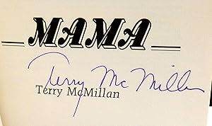 Mama - SIGNED 1st Edition/1st Printing: McMillan, Terry