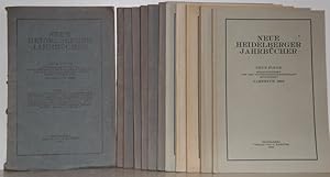 Neue Heidelberger Jahrbücher. Neue Folge. Jahrgänge 1924 und 1928-1932. Zus. 6 Jahrgänge in 6 Ori...