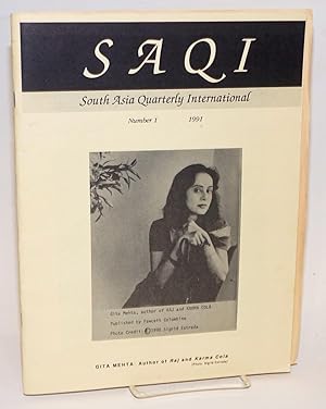 SAQI, South Asia quarterly international. No. 1, 1991