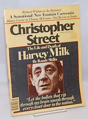 Seller image for Christopher Street: vol. 3, #8, March 1979; The Life and Death of Harvey Milk for sale by Bolerium Books Inc.