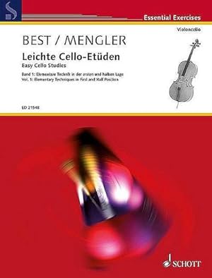 Bild des Verkufers fr Leichte Cello-Etden : Elementare Technik in der ersten und halben Lage. Band 1. Violoncello. zum Verkauf von AHA-BUCH GmbH