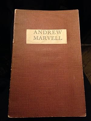 Andrew Marvell (No. 14 Benn's Augustan Books of Poetry )