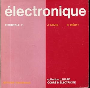Imagen del vendedor de Electronique. Terminales F1 a la venta por L'ivre d'Histoires
