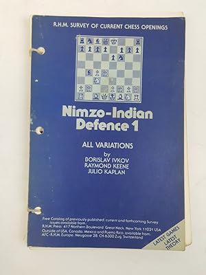 Imagen del vendedor de R.H.M. Survey of Current Chess Openings: Nimzo-Indian Defence 1, All Variations a la venta por Keoghs Books