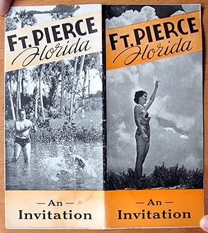 Ft. Peirce, Florida. Vintage Travel Pamplet