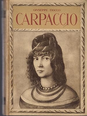 Bild des Verkufers fr Carpaccio zum Verkauf von Libreria Sanchez