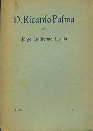 D. RICARDO PALMA