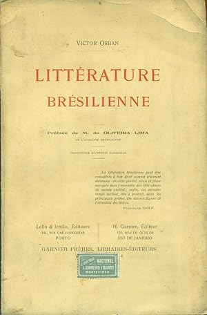 Seller image for LITTRATURE BRSILIENNE for sale by Valentin Peremiansky