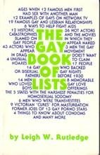 THE GAY BOOK OF LISTS,