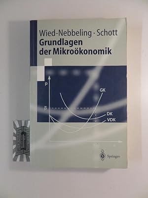 Immagine del venditore per Grundlagen der Mikrokonomik. venduto da Druckwaren Antiquariat