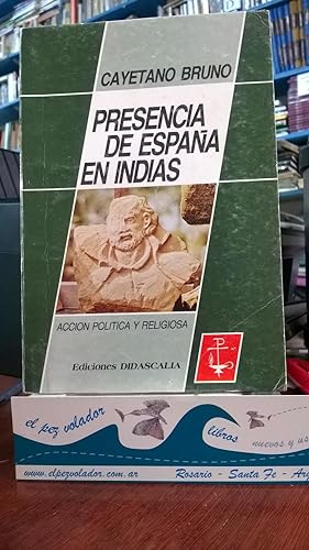 Immagine del venditore per Presencia de Espaa en Indias (Accin poltica y religiosa) venduto da Librera El Pez Volador