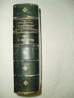 Boletin Oficial de la Secretaria de Agricultura, Industria y Comercio, Vol. V, No. 1 - 6 [20 de j...