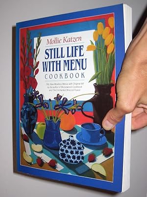 Still Life with Menu Cookbook