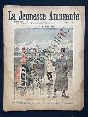 LA JEUNESSE AMUSANTE-N°10-1899-"COURSES D'HIVER"-PAR JOB