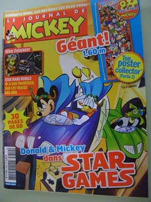 Seller image for Le journal de mickey n°3249 DONALD ET MICKEY DANS STAR GAMES for sale by secretdulivre