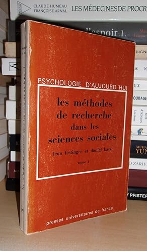 Immagine del venditore per LES METHODES DE RECHERCHE DANS LES SCIENCES SOCIALES - Tome I venduto da Planet's books