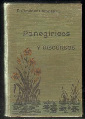 Imagen del vendedor de PANEGRICOS Y DISCURSOS ORIGINALES DEL R.P.FRANCISCO JIMNEZ CAMPAA a la venta por Librera Raimundo