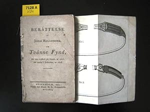 Berattelse af Jonas Hallenberg om Tvänne Fynd, det ena träffadt pä Öland, är 1815, det andra i Bo...