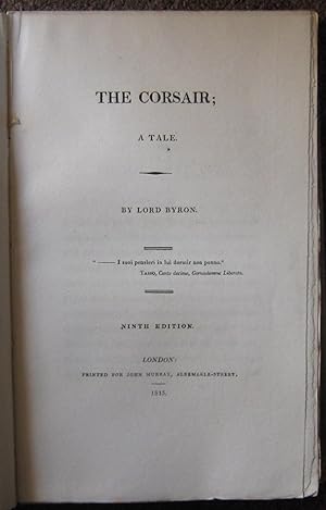 THE CORSAIR; A TALE.