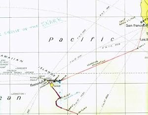 Robinson's Pacific Ocean. Map No. 1809.