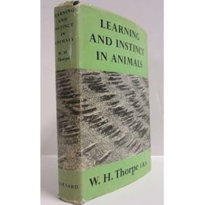 Immagine del venditore per Learning and Instinct in Animals venduto da Buteo Books