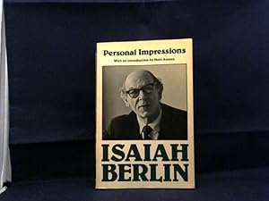Seller image for Personal Impressions. Edited by Henry Hardy. With an Introduction by Noel Annan. (= Selected Writings; 4). for sale by Antiquariat Michael Solder