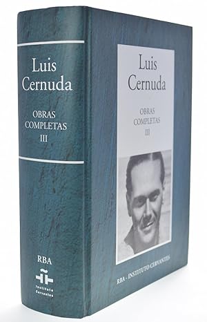 Seller image for OBRAS COMPLETAS, III. ENSAYO Y CRITICA. for sale by Librera Monogatari
