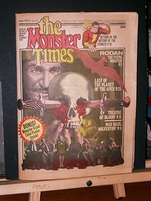 Bild des Verkufers fr Monster Times #24, July 1973 zum Verkauf von Tree Frog Fine Books and Graphic Arts