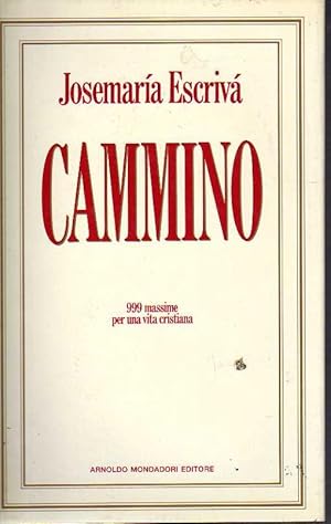 Seller image for Cammino. 999 massime per una vita cristiana for sale by Laboratorio del libro