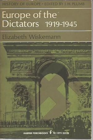 Immagine del venditore per Europe of the Dictators 1919-1945 (History of Europe Series) venduto da Bookfeathers, LLC