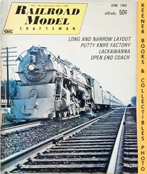 Railroad Model Craftsman Magazine, June 1969: Vol. 38, No. 1