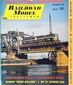 Railroad Model Craftsman Magazine, September 1969: Vol. 38, No. 4