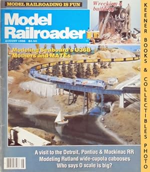 Model Railroader Magazine, August 1988: Vol. 55, No. 8